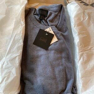 V-Neck Men's Sweater - Classic Blue